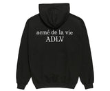 アクメドラビ(acme' de la vie) ADLV BABY FACE HOODIE BLACK PHONE