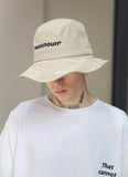 メスノウン(MASSNOUN) SL LOGO BUCKET HAT MSNAC002-BG