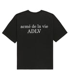 アクメドラビ(acme' de la vie) ADLV BABY FACE SHORT SLEEVE T-SHIRT BLACK PHONE