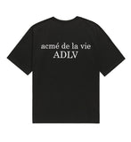 アクメドラビ(acme' de la vie) ADLV BABY FACE SHORT SLEEVE T-SHIRT BLACK CANDY