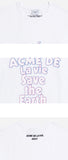 アクメドラビ(acme' de la vie) ADLV SAVE THE EARTH SHORT SLEEVE T-SHIRT WHITE