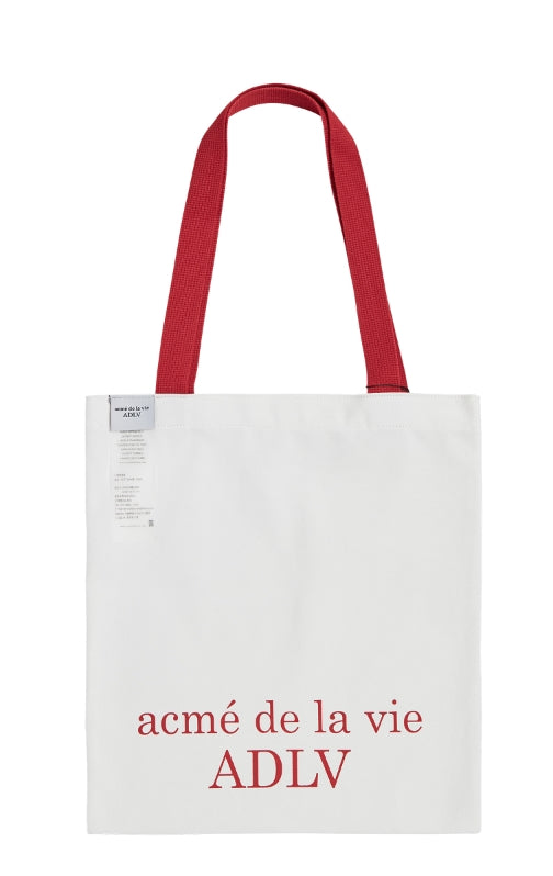 アクメドラビ(acme' de la vie) ADLV ECOBAG SMALL WHITE