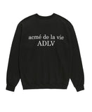 アクメドラビ(acme' de la vie) ADLV BABY FACE SWEATSHIRT BLACK YELLOW T-SHIRTS