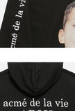 アクメドラビ(acme' de la vie) ADLV BABY FACE HOODIE BLACK CANDY