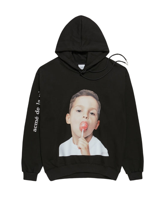 アクメドラビ(acme' de la vie) ADLV BABY FACE HOODIE BLACK CANDY