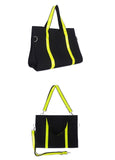 ドルム (DoLM)Neon Strap Canvas Messenger Bag