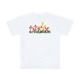 ドルム (Do'LM) Crapas Flowers T-Shirts White