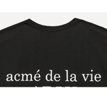 アクメドラビ(acme' de la vie) ADLV BABY FACE SHORT SLEEVE T-SHIRT BLACK CANDY