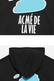 アクメドラビ(acme' de la vie) ADLV CLOUD SETUP HOODIE BLACK