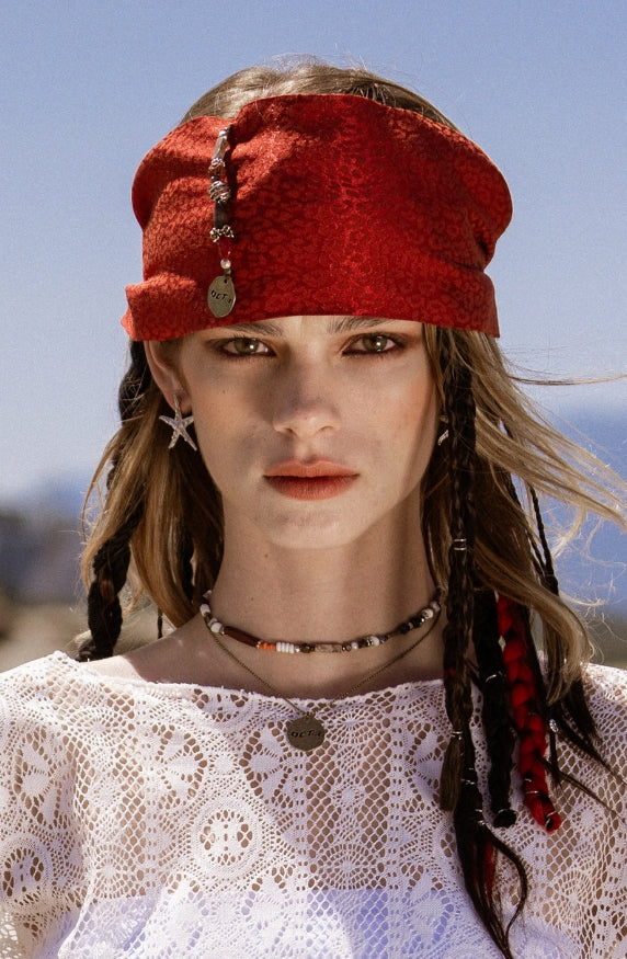 オクトーバーサード(Oct.3) Jack Sparrow Hair Band [Deep Orange]