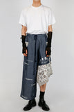 オクトーバーサード(Oct.3) Hippie Layered Wide Pants [Denim]