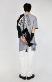 オクトーバーサード(Oct.3) Oversized Mix Graphic T-Shirt [Black]