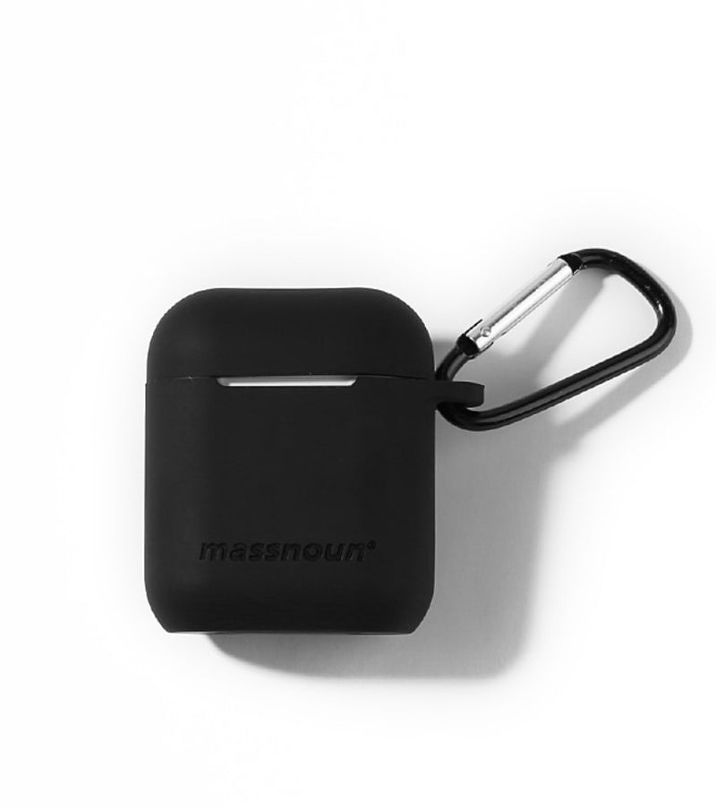 マスノウン(MASSNOUN) SL LOGO AIRPODS CASE MSNAA005-BK