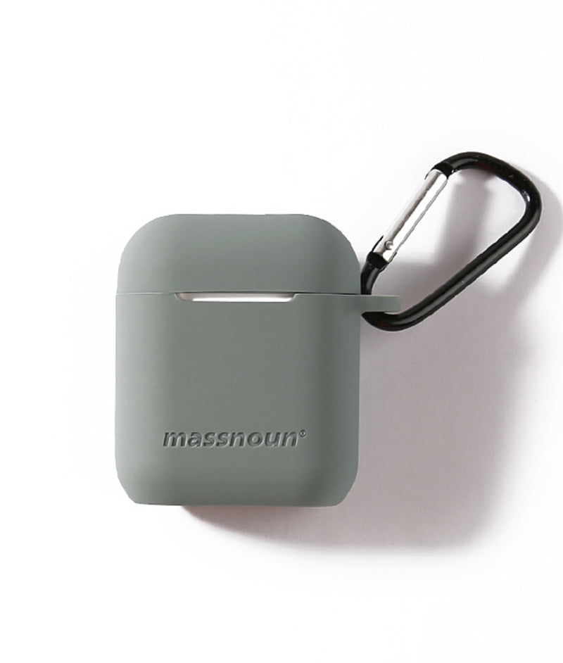 マスノウン(MASSNOUN) SL LOGO AIRPODS CASE MSNAA005-AG