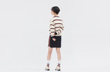 ロマンティッククラウン(ROMANTIC CROWN)21C BOYS STRIPED SWEATSHIRT_OATMEAL