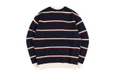 ロマンティッククラウン(ROMANTIC CROWN)21C BOYS STRIPED SWEATSHIRT_NAVY