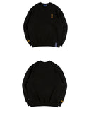 ロマンティッククラウン(ROMANTIC CROWN)RC LOGO SWEATSHIRT_BLACK