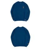 ロマンティッククラウン(ROMANTIC CROWN)  RC LOGO SWEATSHIRT_BLUE