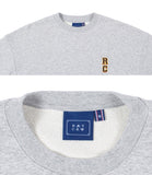 ロマンティッククラウン(ROMANTIC CROWN) RC LOGO SWEATSHIRT_GREY