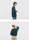 ロマンティッククラウン(ROMANTIC CROWN) RC LOGO SWEATSHIRT_GREEN