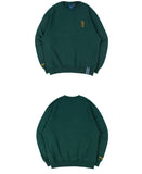 ロマンティッククラウン(ROMANTIC CROWN) RC LOGO SWEATSHIRT_GREEN