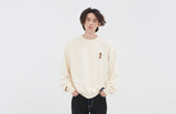 ロマンティッククラウン(ROMANTIC CROWN)  RC LOGO SWEATSHIRT_OATMEAL