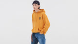 ロマンティッククラウン(ROMANTIC CROWN) 21C BOYS RMTCRW LOGO HOOD_YELLOW