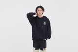 ロマンティッククラウン(ROMANTIC CROWN)21C BOYS RMTCRW LOGO HOOD_NAVY