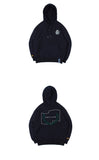 ロマンティッククラウン(ROMANTIC CROWN)21C BOYS RMTCRW LOGO HOOD_NAVY