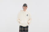 ロマンティッククラウン(ROMANTIC CROWN)21C BOYS RMTCRW LOGO HOOD_OATMEAL