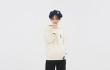 ロマンティッククラウン(ROMANTIC CROWN)21C BOYS RMTCRW LOGO HOOD_OATMEAL