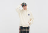 ロマンティッククラウン(ROMANTIC CROWN)21C BOYS RMTCRW LOGO HOOD_OATMEAL