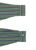 ロマンティッククラウン(ROMANTIC CROWN) 90S STRIPED SHIRT_GREEN