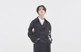 ロマンティッククラウン(ROMANTIC CROWN) WIDE LAPEL TRENCH COAT_NAVY