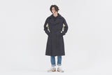 ロマンティッククラウン(ROMANTIC CROWN) WIDE LAPEL TRENCH COAT_NAVY