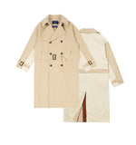 ロマンティッククラウン(ROMANTIC CROWN) WIDE LAPEL TRENCH COAT_BEIGE