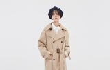 ロマンティッククラウン(ROMANTIC CROWN) WIDE LAPEL TRENCH COAT_BEIGE