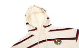 ロマンティッククラウン(ROMANTIC CROWN)  21C BOYS STRIPE HOOD_OATMEAL