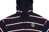 ロマンティッククラウン(ROMANTIC CROWN)  21C BOYS STRIPE HOOD_NAVY