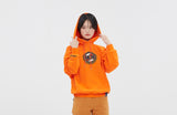 ロマンティッククラウン(ROMANTIC CROWN) CLASSIC LOGO HOOD_ORANGE