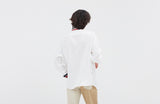 ロマンティッククラウン(ROMANTIC CROWN) 21C BOYS COLLAR SHIRT_WHITE