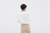 ロマンティッククラウン(ROMANTIC CROWN) 21C BOYS COLLAR SHIRT_WHITE