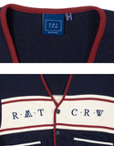 ロマンティッククラウン(ROMANTIC CROWN)   21C BOYS COTTON CARDIGAN_NAVY