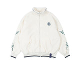 ロマンティッククラウン(ROMANTIC CROWN)   YETI ZIP UP JACKET_OATMEAL