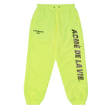 アクメドラビ(acme' de la vie) ADLV NYLON PANTS NEONYELLOW