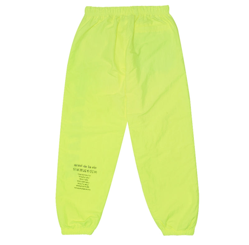 アクメドラビ(acme' de la vie) ADLV NYLON PANTS NEONYELLOW