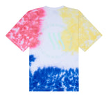 アクメドラビ(acme' de la vie) ADLV VARIEGATION SHORT SLEEVE T-SHIRT BLUE