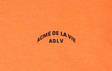 アクメドラビ(acme' de la vie) ADLV NEON BIG LOGO SHORT SLEEVE T-SHIRT ORANGE