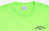 アクメドラビ(acme' de la vie) ADLV NEON BIG LOGO SHORT SLEEVE T-SHIRT GREEN