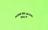 アクメドラビ(acme' de la vie) ADLV NEON BIG LOGO SHORT SLEEVE T-SHIRT GREEN